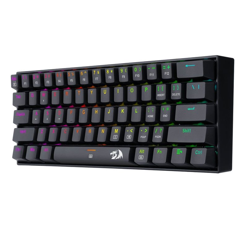 Teclado Gamer  K630RGB Dragonborn, Mecánico, Switch Blue, Negro, Inglés-2
