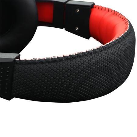 Audífono Redragon Ares H120, On-Ear, Black/Red-2