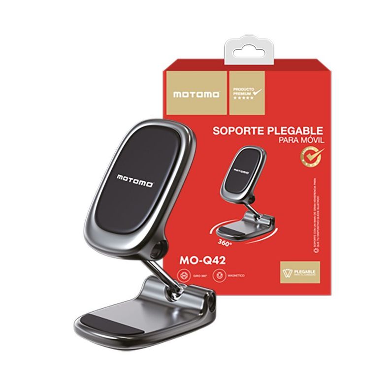  Soporte Magnético Plegable para Celular en Escritorio Motomo MO-Q42 -0