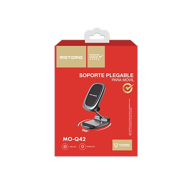  Soporte Magnético Plegable para Celular en Escritorio Motomo MO-Q42 -2