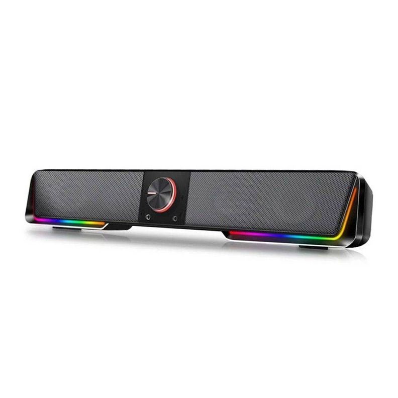 Soundbar Gamer Redragon Darknets, Stereo, RGB, Bluetooth 5.0 + 3,5mm-0