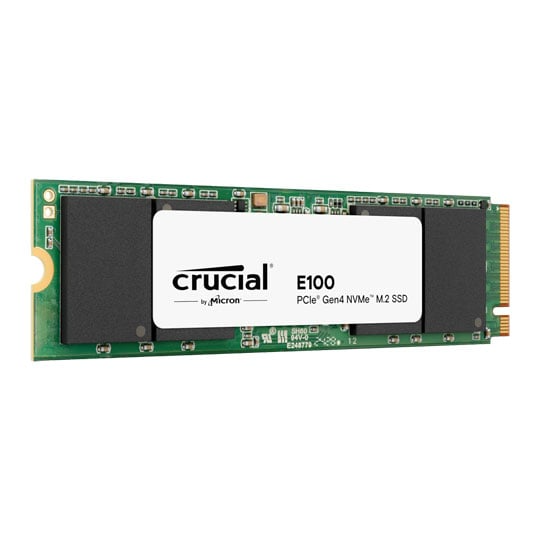 Unidad SSD Crucial E100, 1TB, M.2 2280, NVMe PCIe 4.0 x4, Lect 5000MB/s Escr 4500MB/s-3