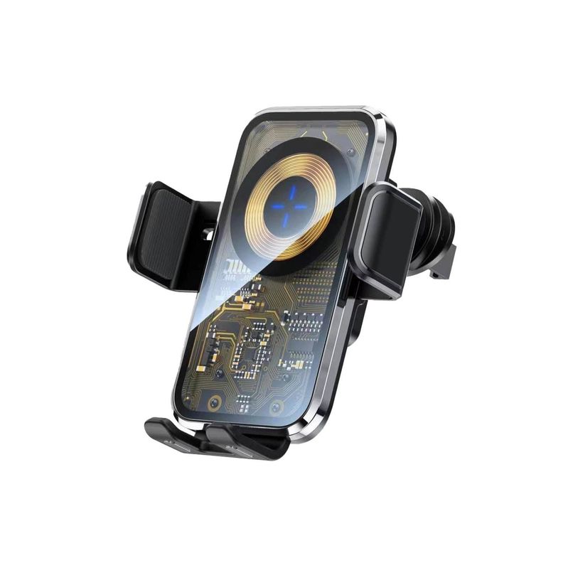 Soporte de Teléfono para Auto con Carga Inalámbrica Motomo X11, Carga Rápida 15W-1