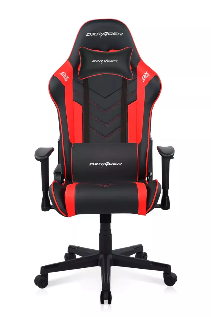 Silla Gamer Pro DXRacer F Series P132 Negro/Rojo-0