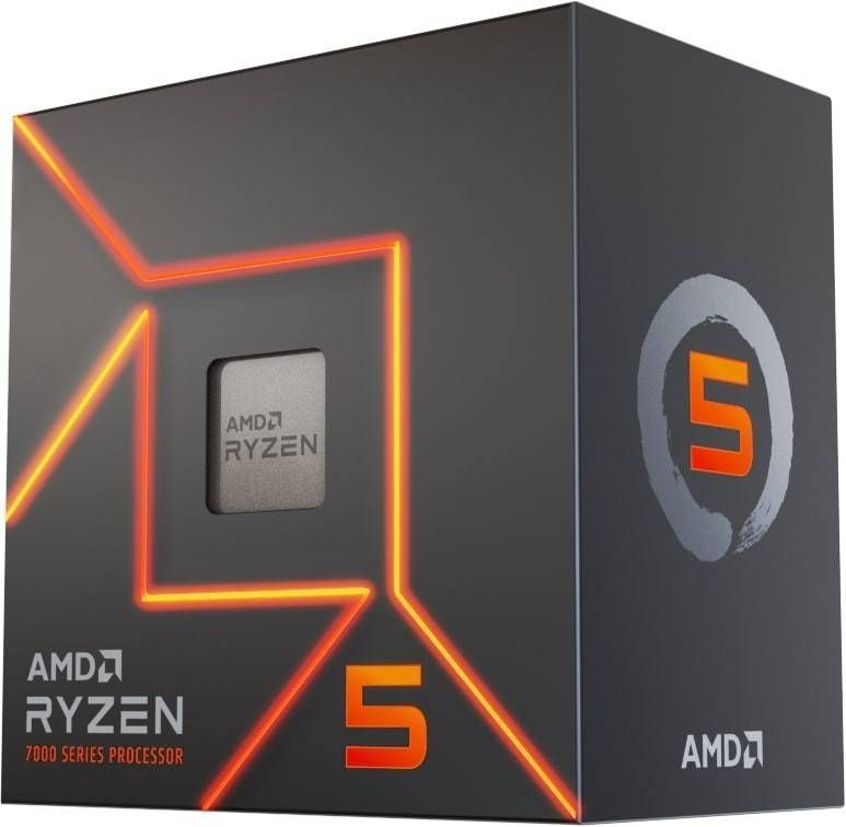 Procesador AMD Ryzen 5 7600, 3.8 GHz, Socket AM5-0