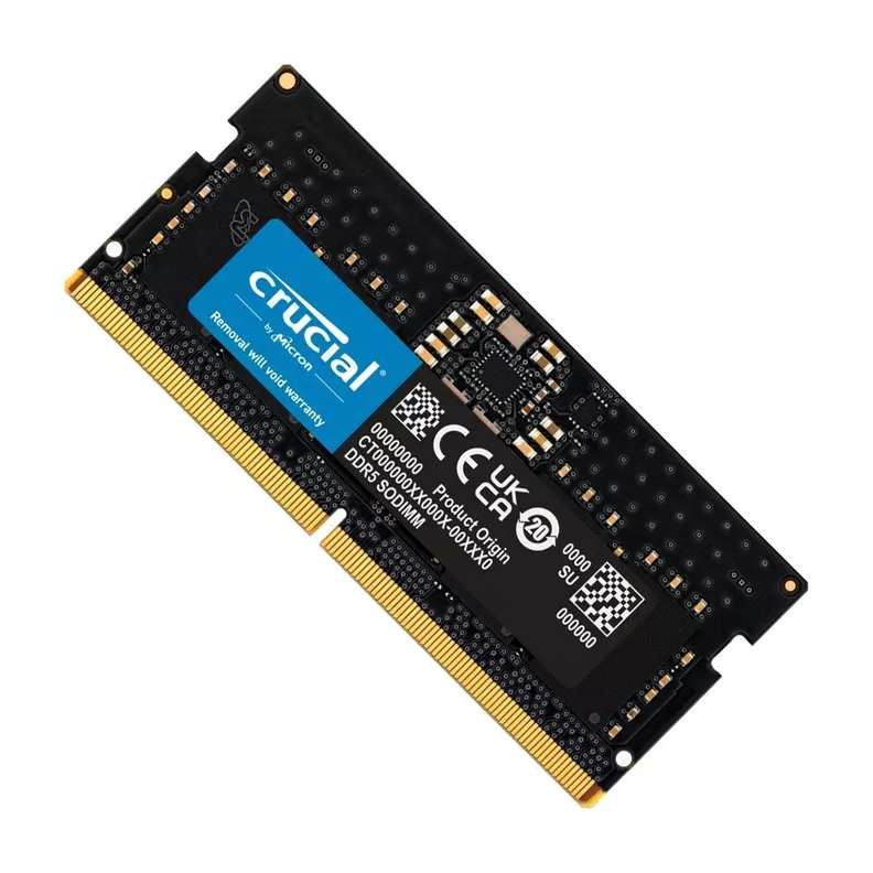 Memoria RAM para Notebook DDR5 8GB 5600MT s Crucial SODIMM 1 1V 5V