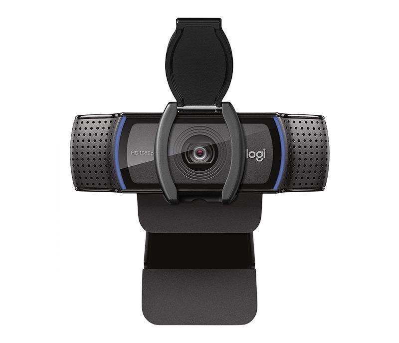 Cámara Web Logitech C920S Pro HD 1080P Microfono-0