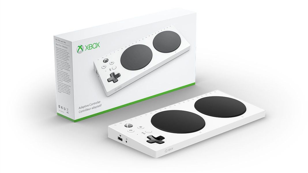 Control Adaptativo Microsoft Xbox One, Inalámbrico, Bluetooth, USB-C, 19 Puertos 3,5 mm, Blanco-5