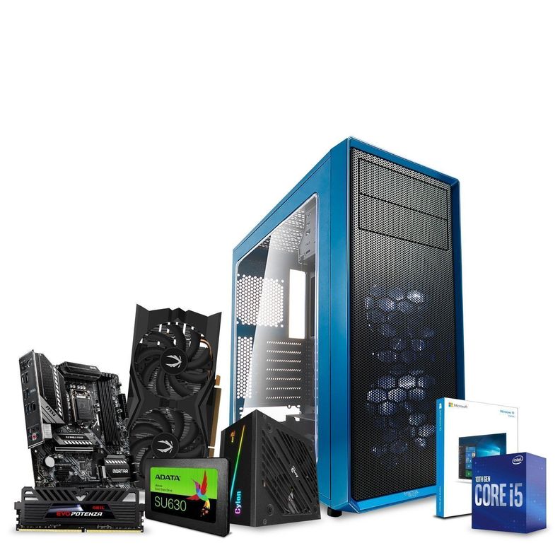 PC Gamer SP Labs Blue Moon, GTX 1660 i5-10400 W10H-0