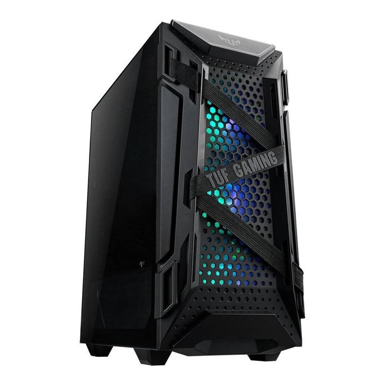 Gabinete Gamer ASUS TUF GAMING GT301, Mid-Tower, Aura Sync RGB, ATX, m-ATX, mini ITX-0
