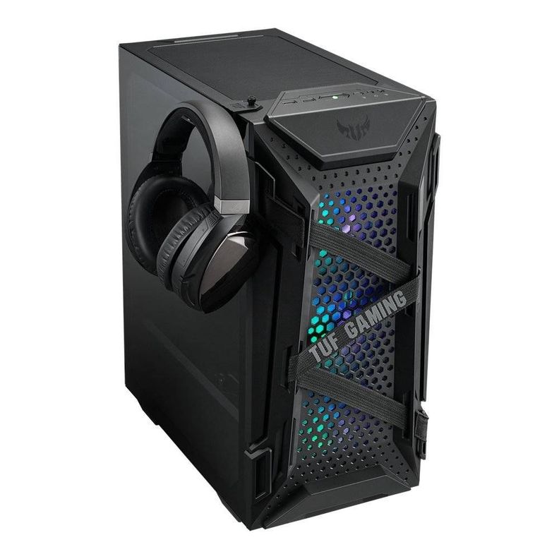 Gabinete Gamer ASUS TUF GAMING GT301, Mid-Tower, Aura Sync RGB, ATX, m-ATX, mini ITX-1