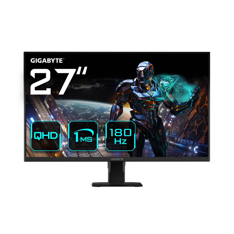 Monitor Gamer Gigabyte GS27QA 27" QHD, IPS, 180hz, 300cd/m², 1ms, HDR-0