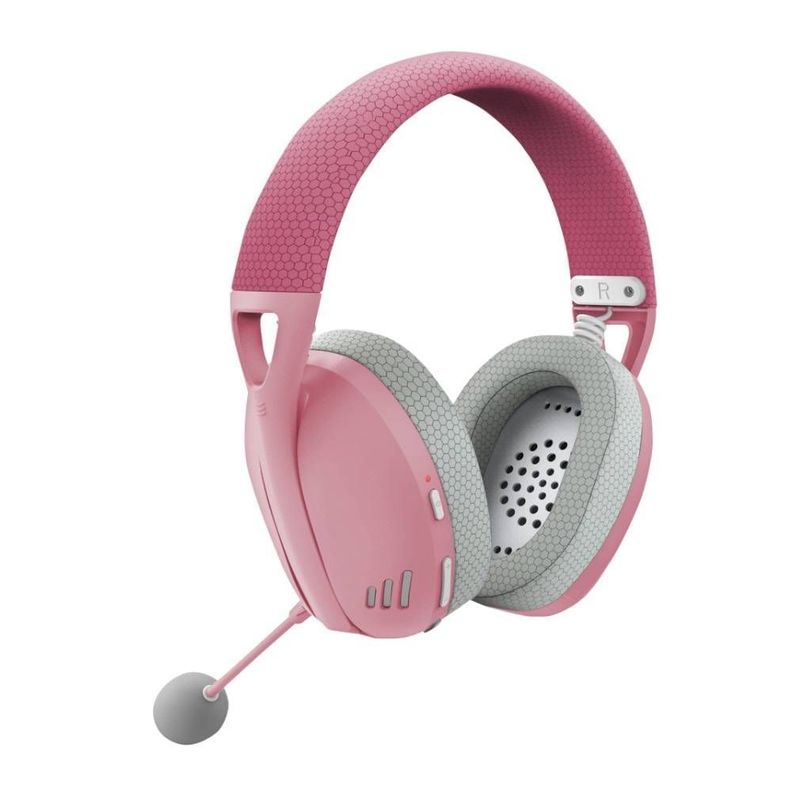 Audífonos Gamer Redragon H848 Ire Pro Bluetooth, Micrófono flexible, Pink-1