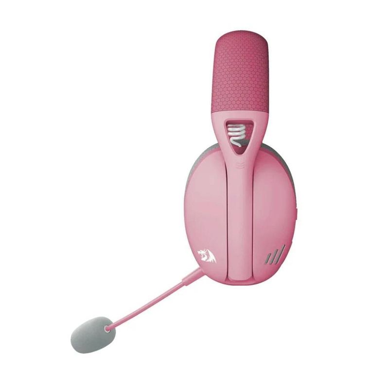 Audífonos Gamer Redragon H848 Ire Pro Bluetooth, Micrófono flexible, Pink-2
