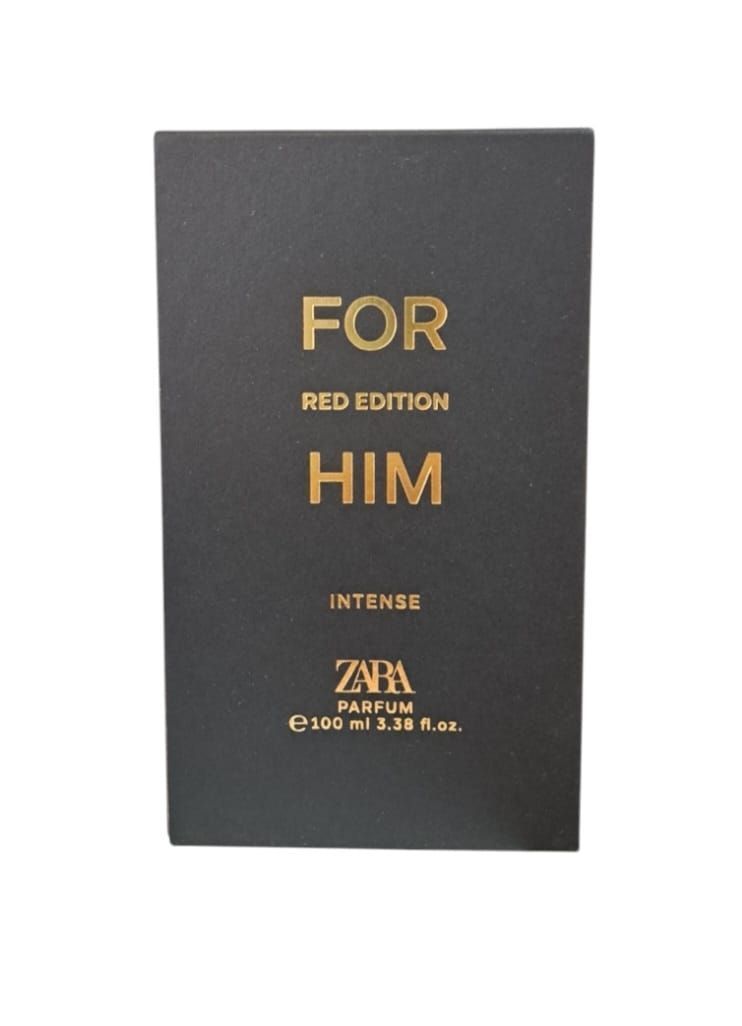 Perfume Zara. For Him Red Edition Intense. Parfum. 100ml. Para Hombre-1