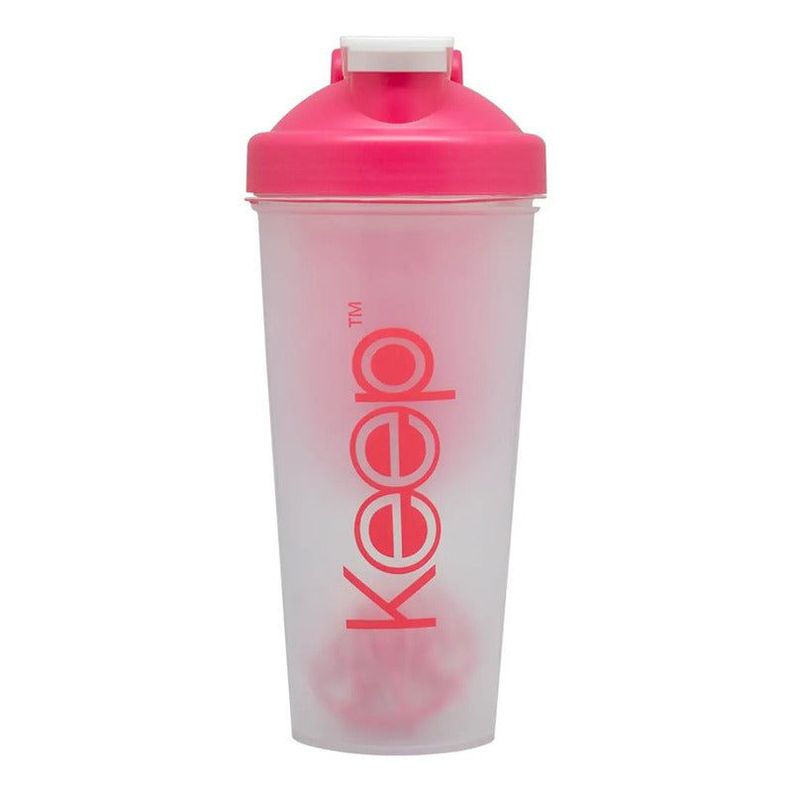 Botella Sport Shaker Value 700ml Keep Outdoor Gym Gimnasio Color Rosado-0