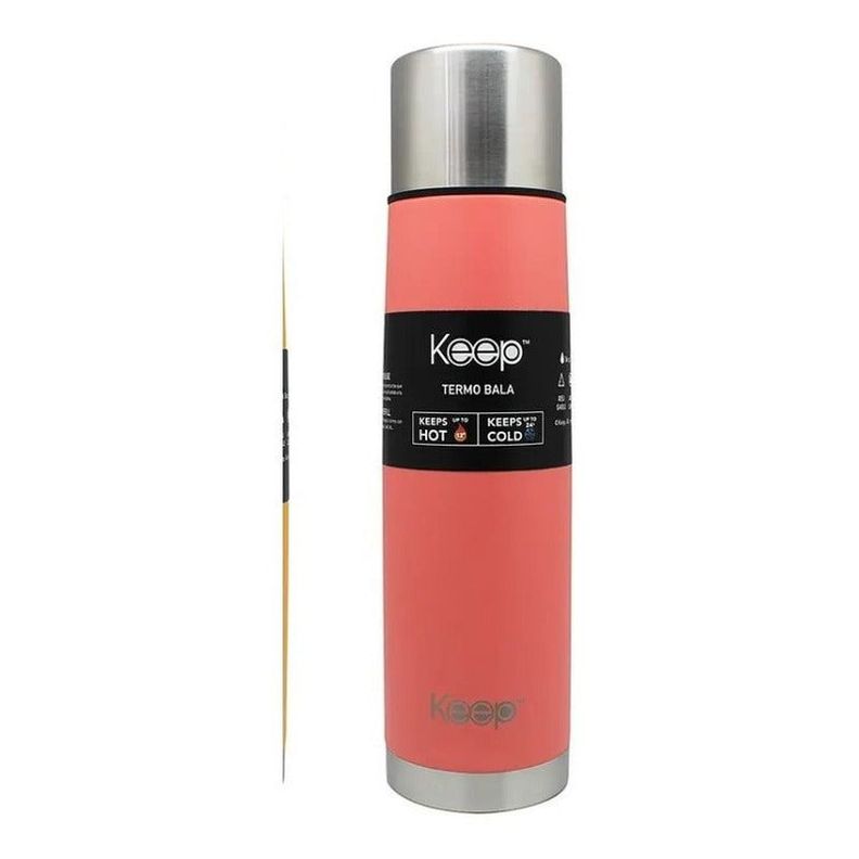      Termo Bala Keep 500ml Mate Té Café Color Celeste-0