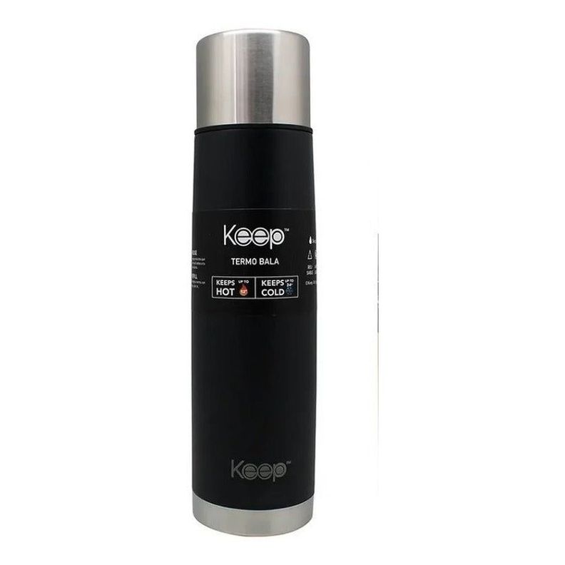 Termo Bala Acero Inoxidable 500 Ml Rubber Colores  Amarillo-0