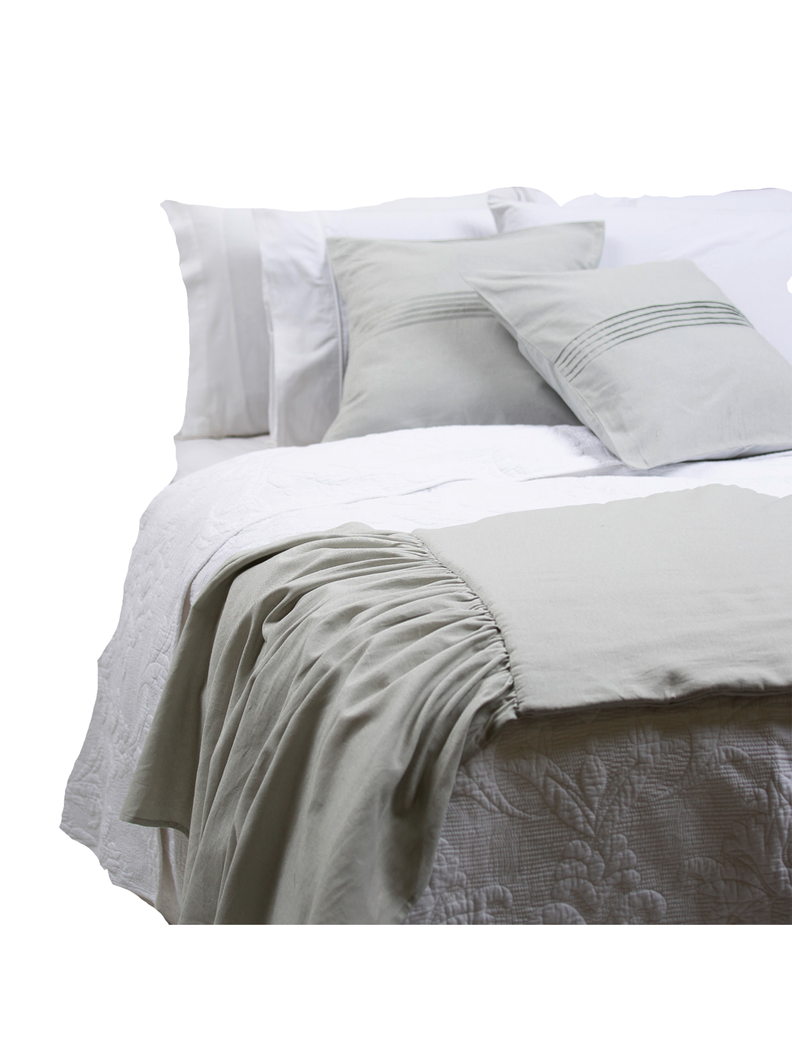 Piecera vuelos gris Super King-1