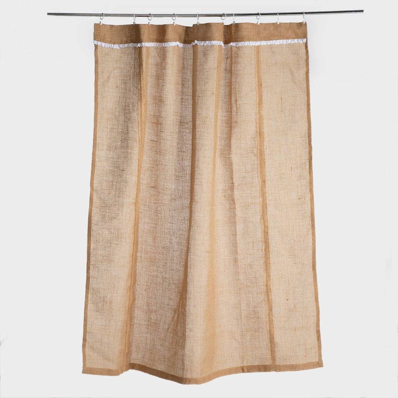Cortina rustic jute-lino café-0