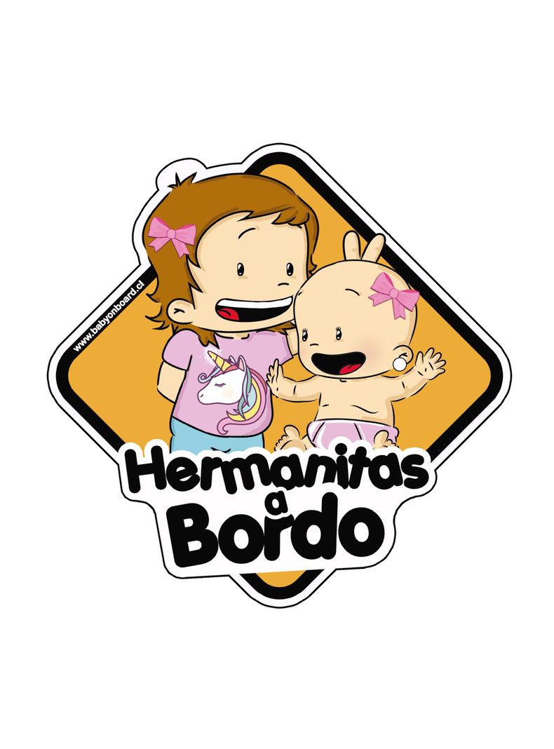 Bebe a Bordo Hermanitas a Bordo-0