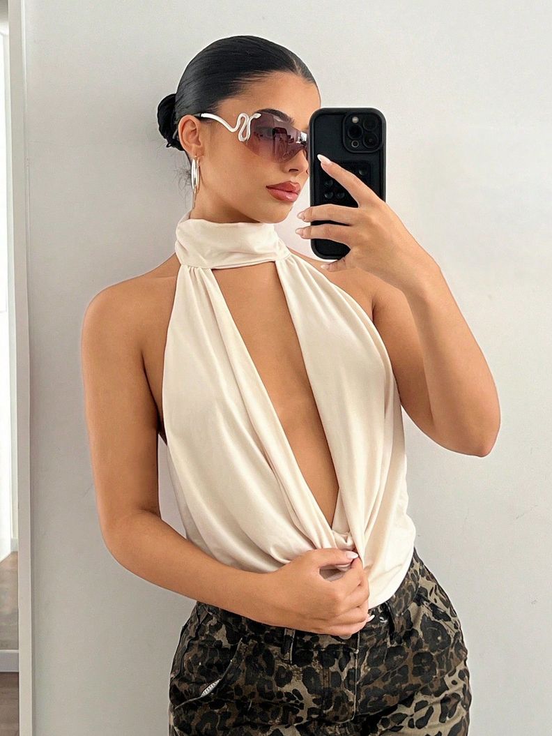 Top Desert Rose Halter She Shines-4