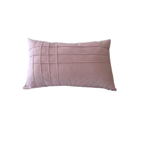 Cojin  Alforza Palo De Rosa Decorativo -0