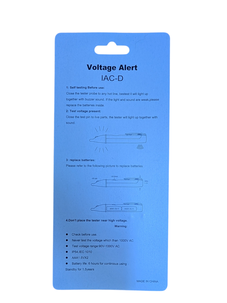 Lápiz detector voltaje 90-1000V AC-3