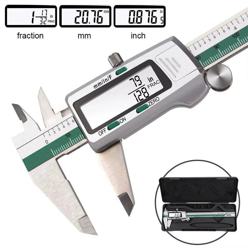 Pie de Metro, caliper, Vernier-0