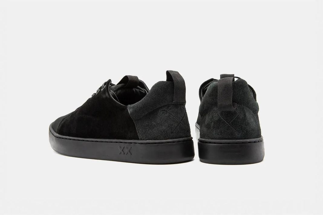 Zapatilla Hombre de Cuero Monkey Grafito Nw Bestias-4