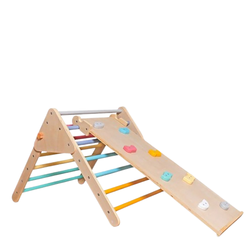 Centro de actividades didácticas y motoras Pikler. Juego de escaleras.-5