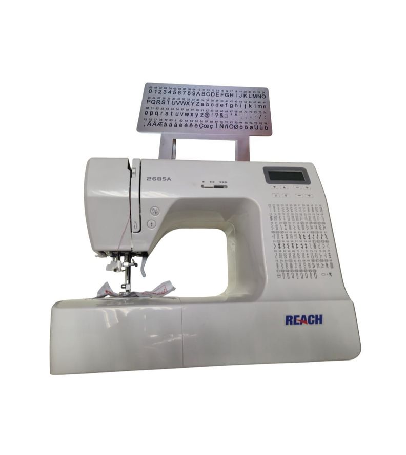 Maquina de coser computarizada digital bordado abecedario