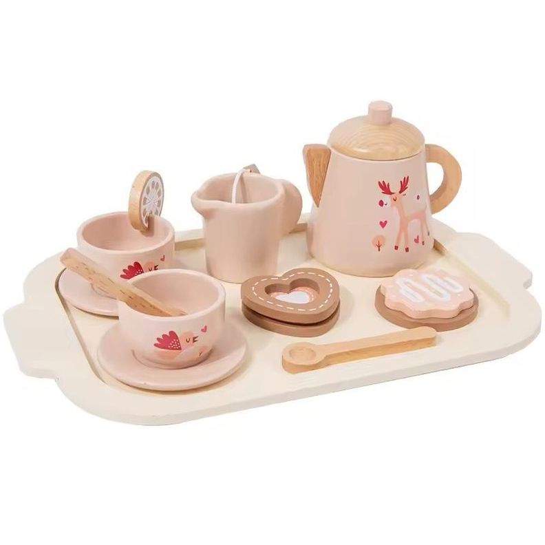 Juego De Té En Madera Para Niños Montessori Froze cod10018-1