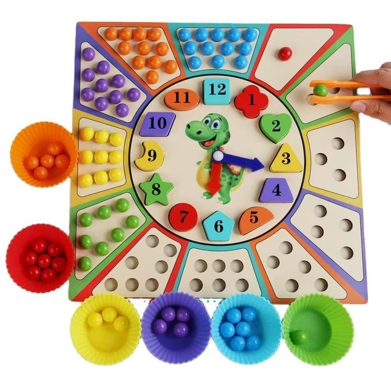 Juguete Didáctico Clasificación Reloj Montessori c10055-0