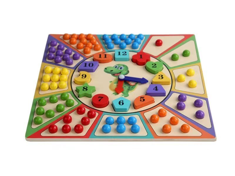 Juguete Didáctico Clasificación Reloj Montessori c10055-1