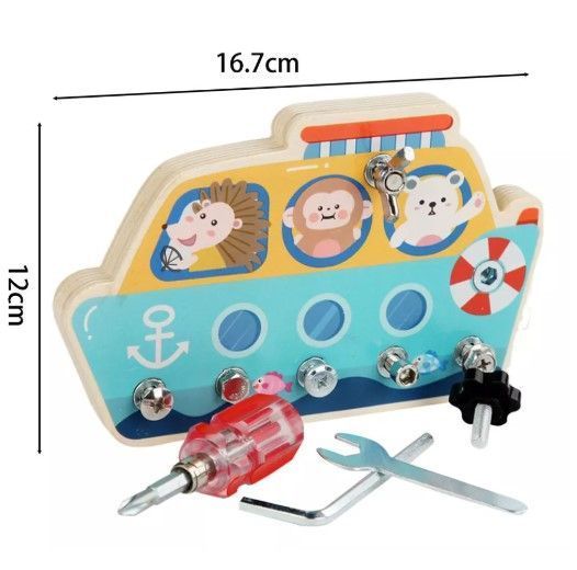 Juego De mini herramienta destornillador Niños Juguete Bote Cod.10035-3
