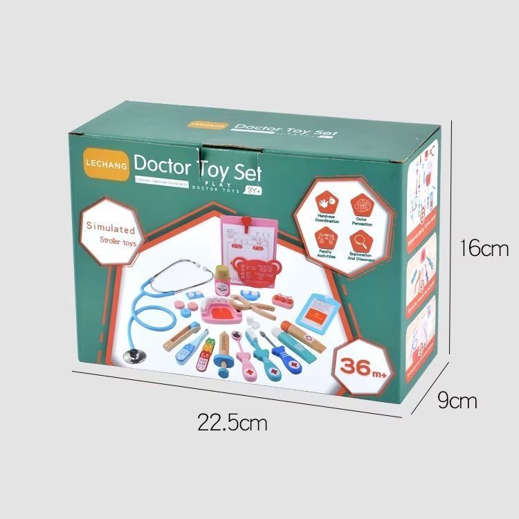 Juego De Oficio Doctor Dentista Frozen Madera Niños Cod10002-3