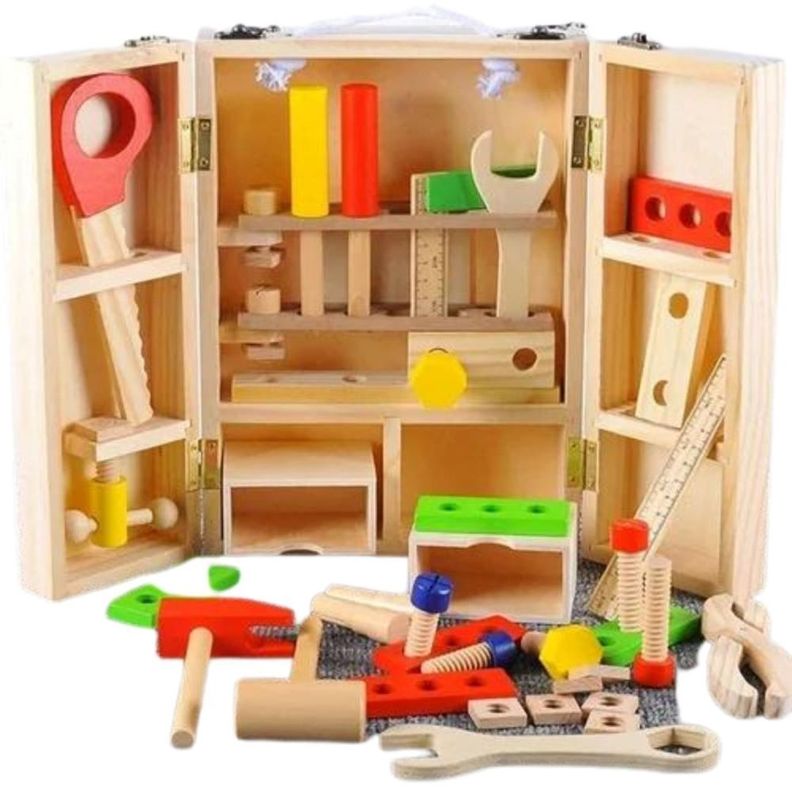 Juguete De Herramientas En Madera Para Niños Toy Cod10005-0