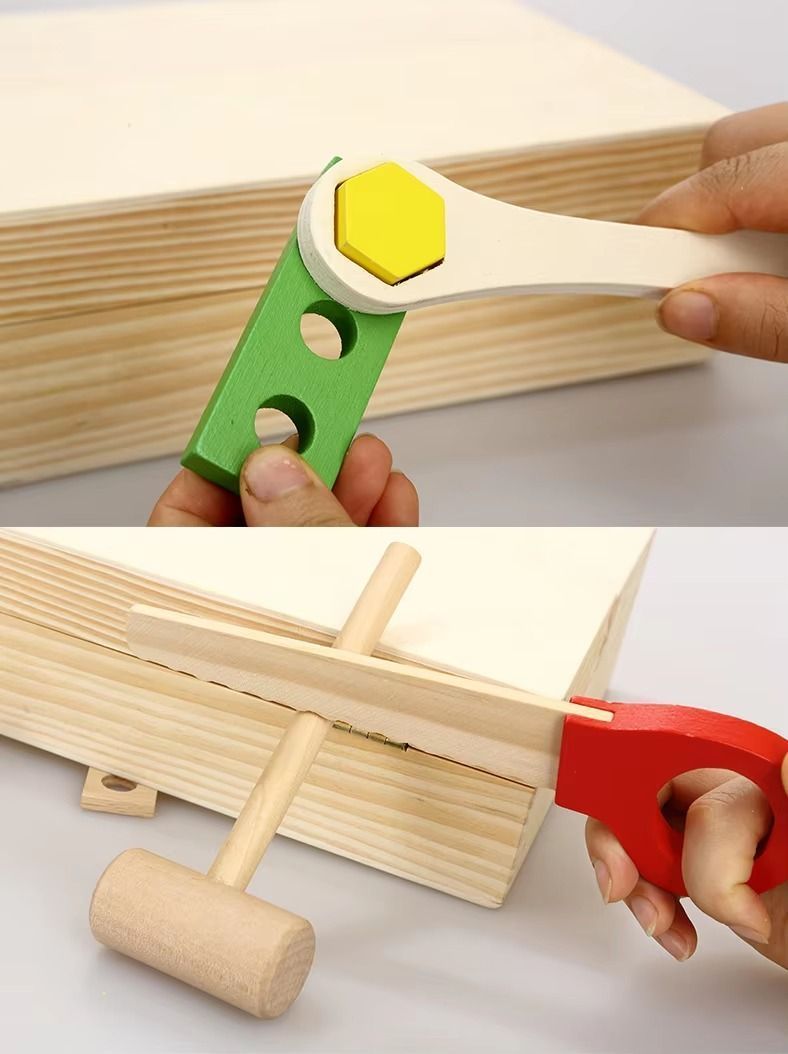 Juguete De Herramientas En Madera Para Niños Toy Cod10005-5