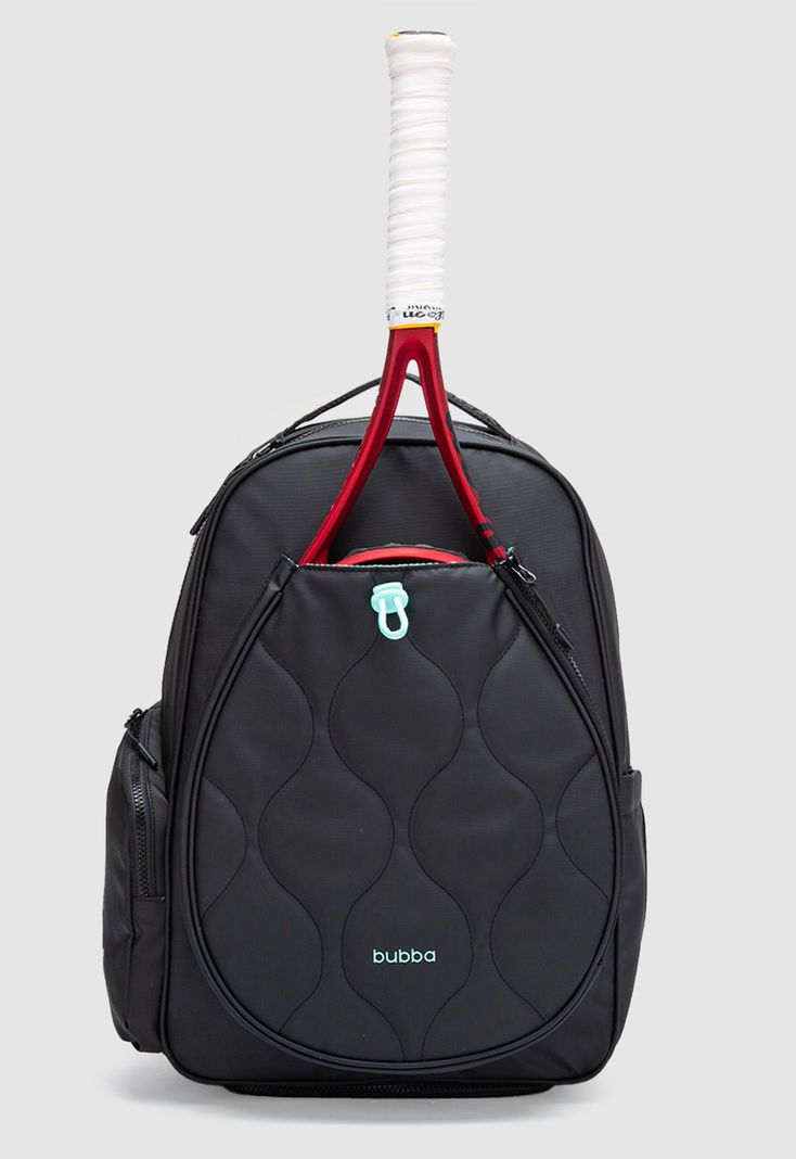 Tennis Backpack Black Bubba Essentials-8