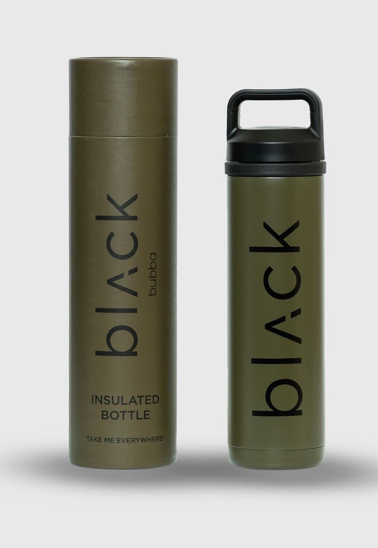 Double Wall Insulate Bottle Deep Green 25 Oz Black Bubba-0
