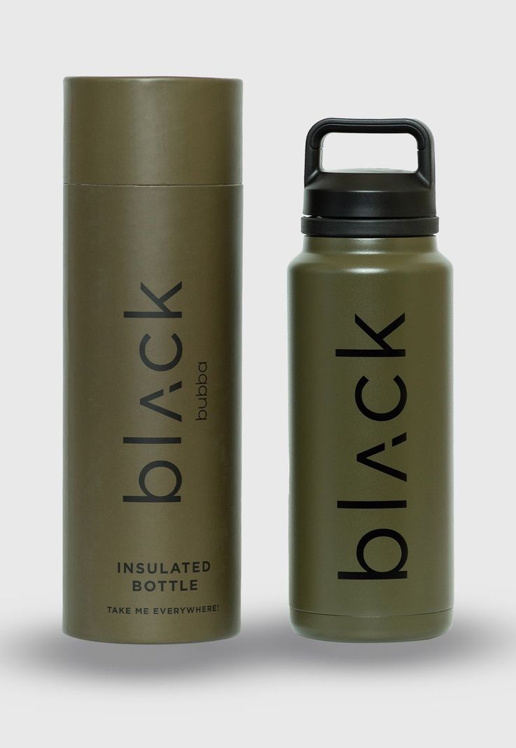 Double Wall Insulate Bottle Deep Green 25 Oz Black Bubba-4