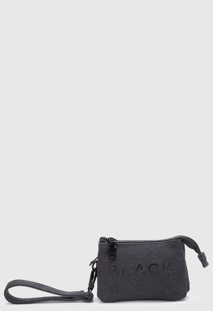 Billetera Canvas Black Black Bubba-0