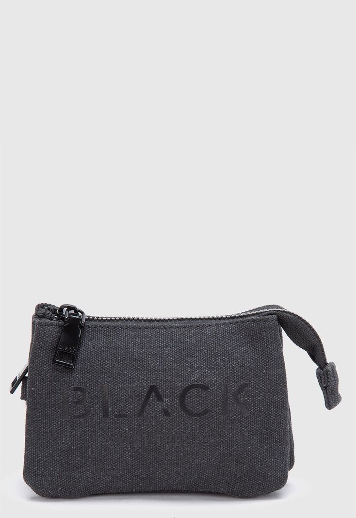 Billetera Canvas Black Black Bubba-2
