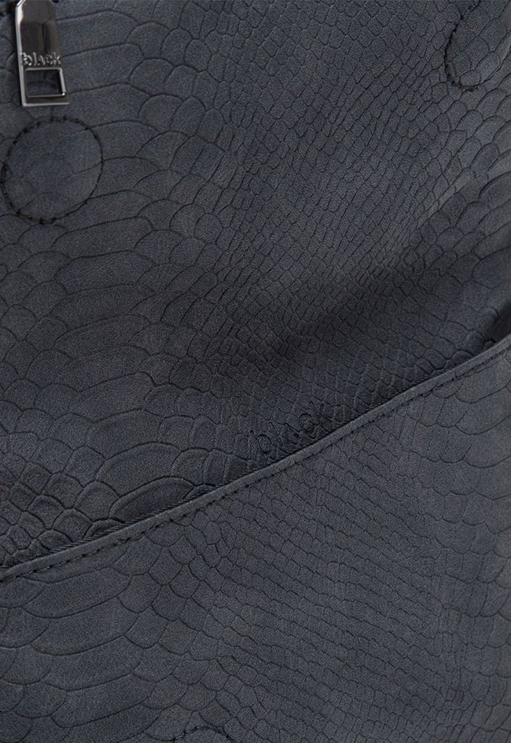 Cartera Snake Black Mini Black Bubba-8