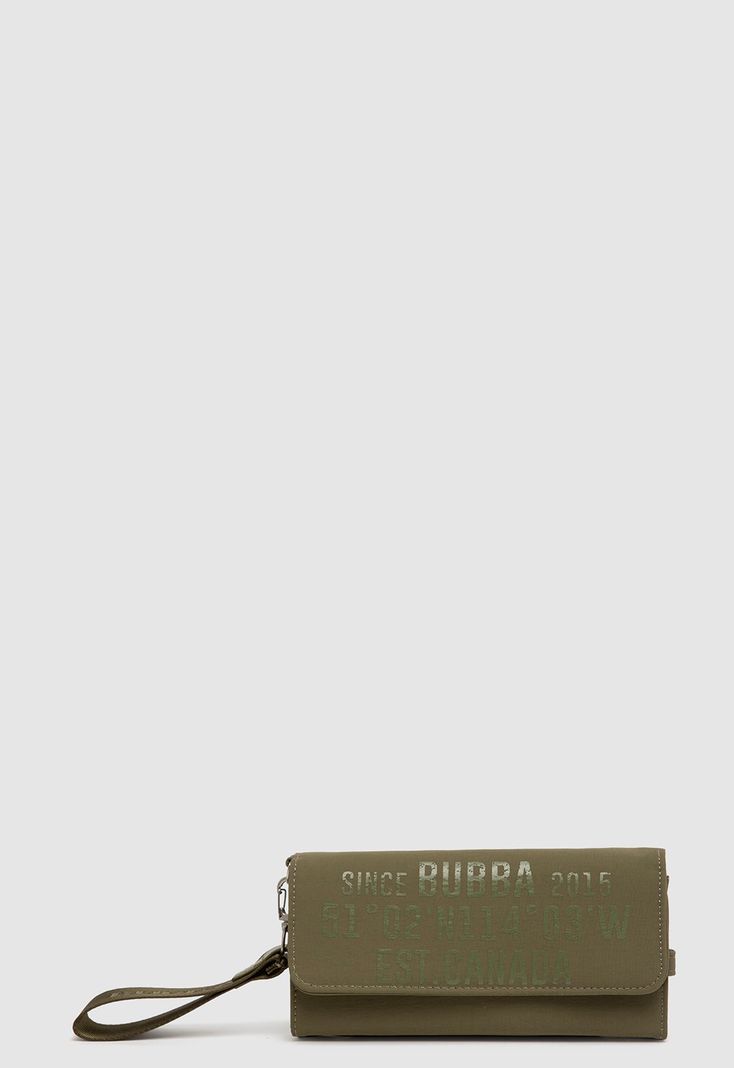 Billetera Mila Green Bubba Essentials Verde