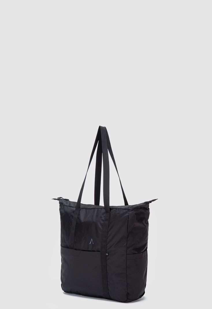 Tote Plegable Ripstop Black Black Bubba-1