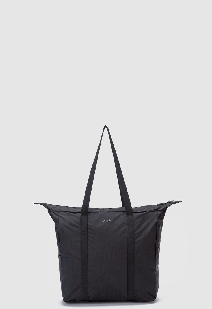 Tote Plegable Ripstop Black Black Bubba-2