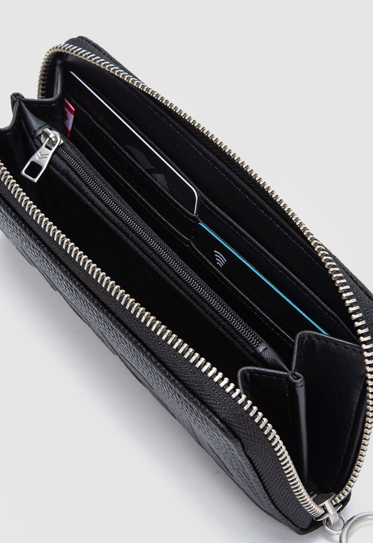 Billetera Crazy Pu Black L Bubba Essentials-4