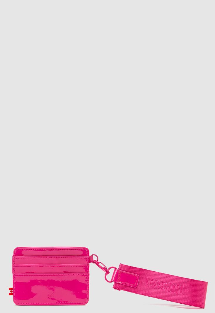 Tarjetero Charol Pink Bubba Essentials-0